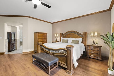 Bedroom: Transform your nightly routine into a ritual of pure comfort and relaxation.