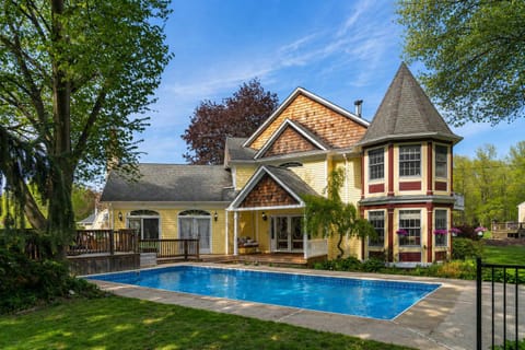 Private farmhouse retreat with pool and estate-style grounds