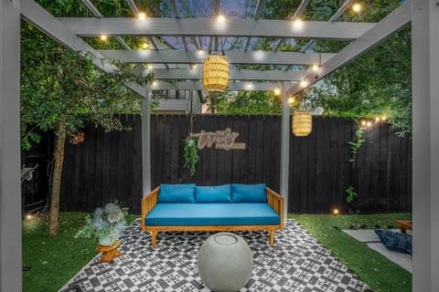 Backyard games, good company, and a beautiful space to unwind—this is relaxation done right.