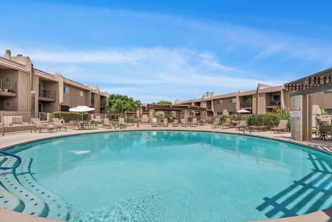 Resort-style community pool with plenty of space to relax and unwind.