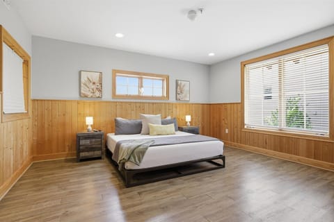 The master king suite welcomes you in with comfort and space, creating a restful retreat where you can truly relax after a full day.