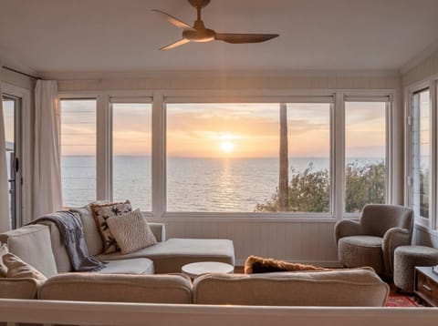 Morning coffee, sunrise over Moreton Bay, nowhere you need to be.
