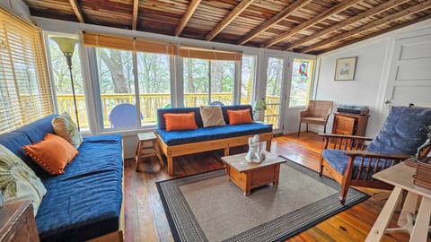 Comfortable living room with TV