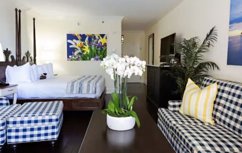 Stretch out in a spacious room with cozy lounge seating.