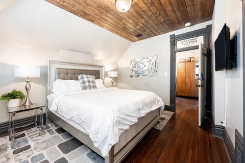 Bedroom 1 with king bed