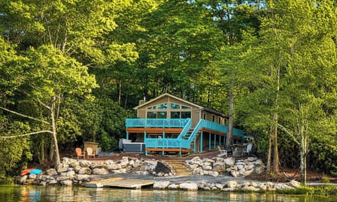Private, waterfront property.