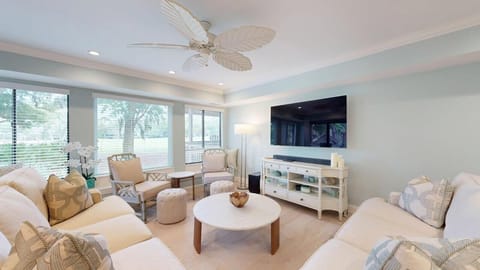 Living Room with Smart TV