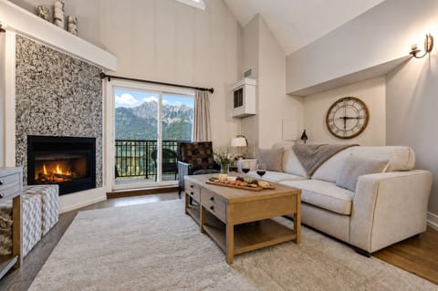 Living room with TV