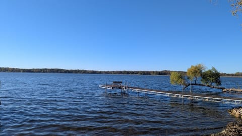 Private island cabin on Clearwater Lake