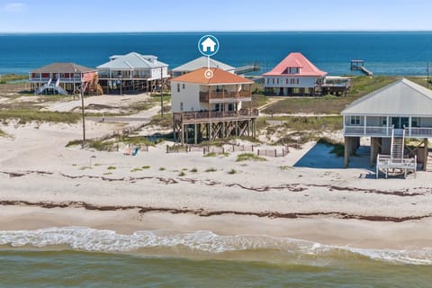 Sweet Home Alabama Gulf Front Dauphin Island Vacation Rental