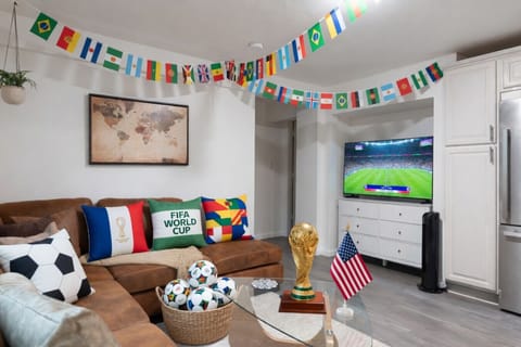 FIFA-themed staging available upon request.
