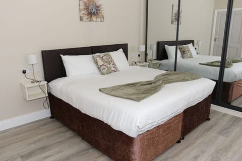 Bedroom set up as Super-King
