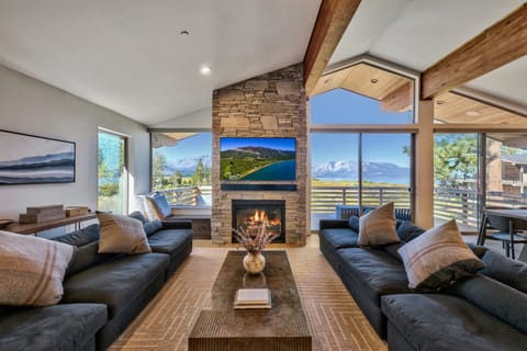 Breath taking view from the back deck and walk to the beach
