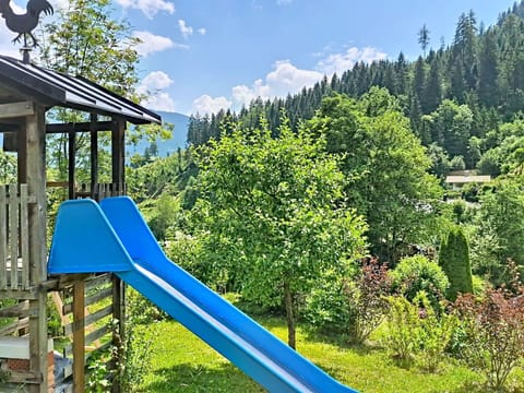 Playground Slide, Outdoor Play Equipment, Chute, Garden, Leisure, Stairs, Park, Landscaping, Shade, Lawn