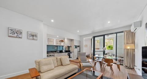 Bright and cozy living area