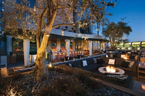 Gather by the fire pit for cozy evening conversations.
