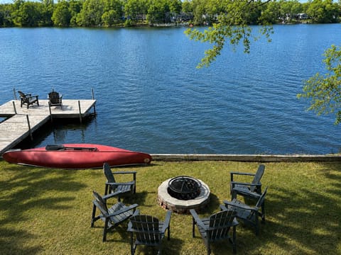 View from the large deck-Digitally altered to visualize Summer, details are approximate.