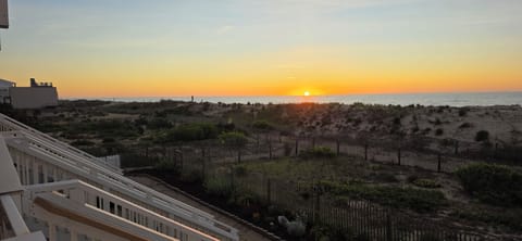 Morning sunrise from the deck