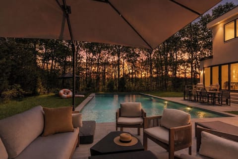 Sunset at The Fairway — Private Heated Saltwater Pool