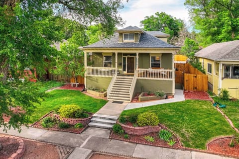 Welcome to Kindred Estate! A classic Craftsman home set on a beautifully landscaped lot in the heart of Colorado Springs, where historic charm, thoughtful design, and room for everyone come together perfectly.