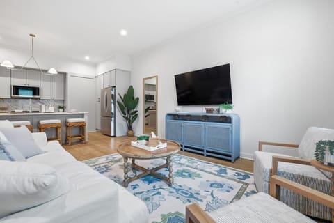 Cozy coastal living room