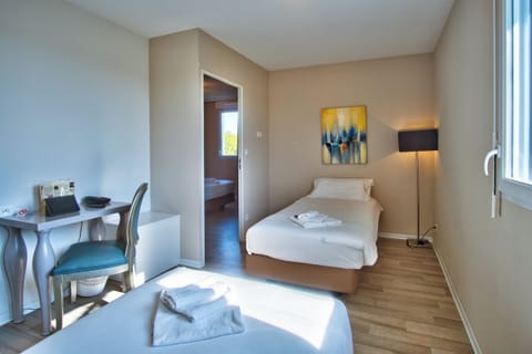 Bedroom. Interior and views may vary based on location and availability.