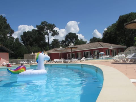 Splash into summer at the heated outdoor pool, one of two open from April through late September.