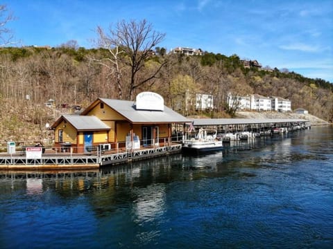 A view of the surrounding area with Fall Creek Marina - Boat Rentals, Fishing Guides and More!  *Please note: Condo building is 2nd tier.