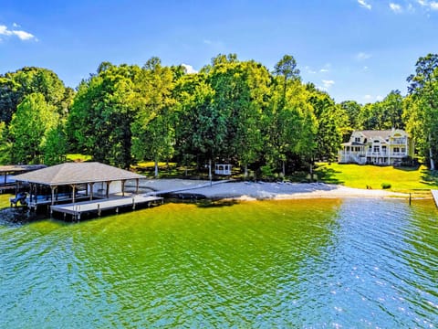 From Above - Set on nearly an acre on a quiet stretch of Lake Anna's private side.