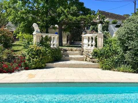 Swimming pool, garden