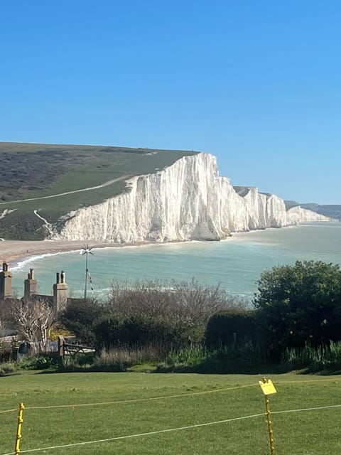 The iconic Seven Sisters cliffs starting by Seaford and ending in Eastbourne