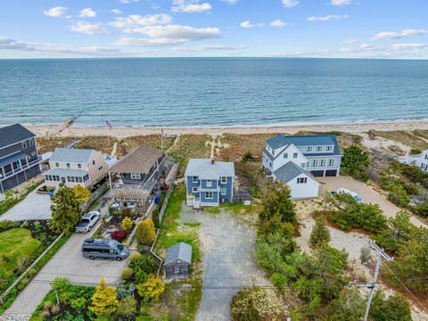 Aerial view of the property showcasing the home