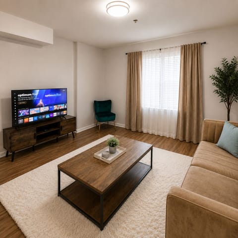 Living Room + Smart TV