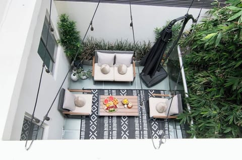 Escape to our serene terrace, a hidden gem where you can unwind and soak up the tranquility. Whether you bask in the sunshine or admire the captivating views under the starry sky, is the ideal retreat for relaxation and creating unforgettable moments