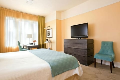 Settle in with in-room seating and easy TV viewing.