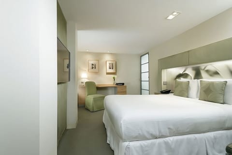 Bedroom. Interior and views may vary based on location and availability.