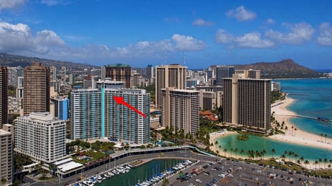 Aerial Shot — Shared community amenity (not inside the rental unit)