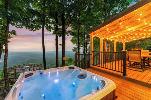 Arkansas Grand Canyon View From The Hot Tub