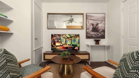 Inviting Living Room for Relaxing After a Day Exploring Austin