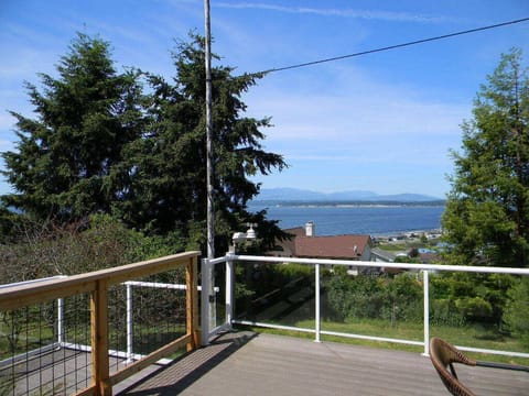 Gorgeous water views and sunsets from your large deck