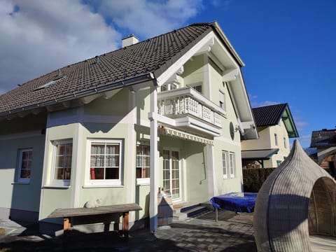 Main view of the building
