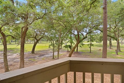 Start your day with coffee on the private balcony as the morning sun filters through majestic live oaks and Spanish moss.