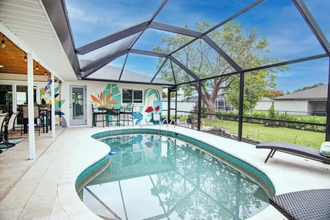 Coastal Elegance Pool Area