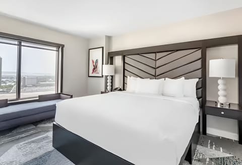 Bedroom. Interior and views may vary based on location and availability.