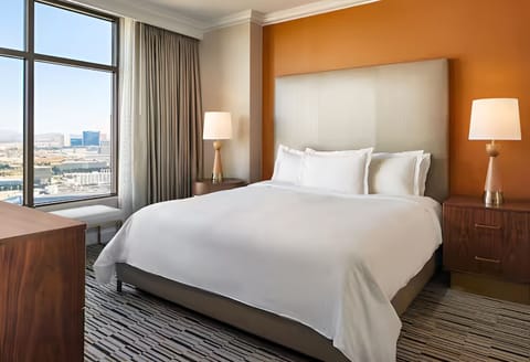 Bedroom. Interior and views may vary based on location and availability.
