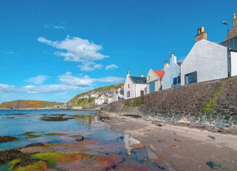 Rock pools and beach to explore from the doorstep of your cottage