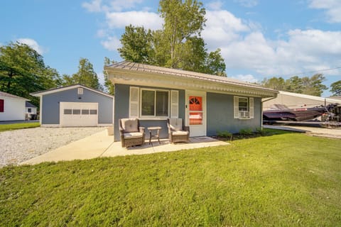 Geneva Vacation Rental | 2BR | 1BA | 885 Sq Ft | Threshold Step to Enter