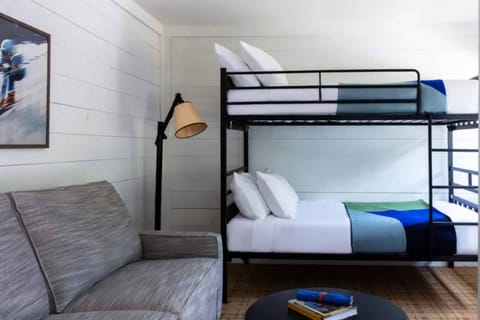 Kick back in a cozy bunk room made for groups.
