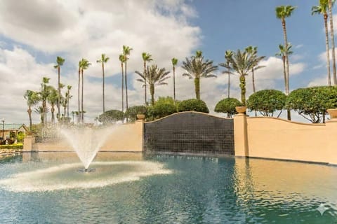 Refresh your day with breezy pool views and fountains.