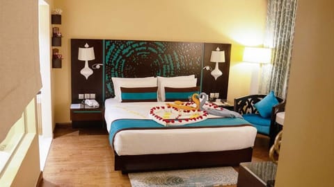 Bedroom. Interior and views may vary based on location and availability.